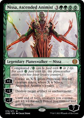 Nissa, Ascended Animist card from Phyrexia: All Will Be One