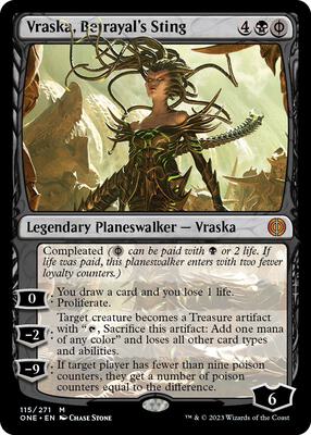 Vraska, Betrayal's Sting card from Phyrexia: All Will Be One