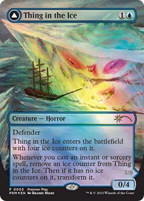Thing in the Ice card from Pro Tour Promos