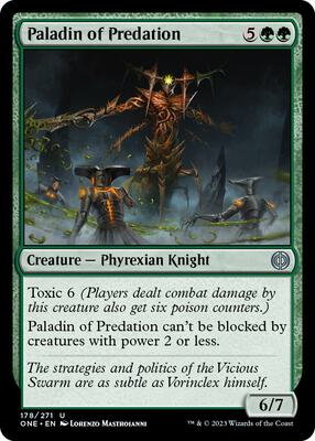 Paladin of Predation card from Phyrexia: All Will Be One