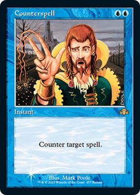 Counterspell card from Launch Party & Release Event Promos