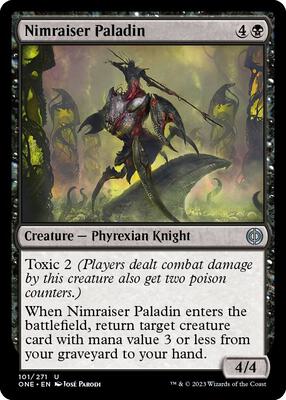 Nimraiser Paladin card from Phyrexia: All Will Be One