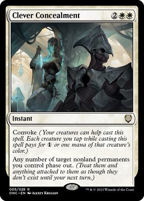 Clever Concealment card from Commander: Phyrexia: All Will Be One