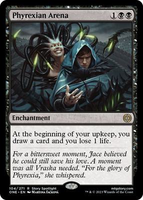 Phyrexian Arena card from Phyrexia: All Will Be One
