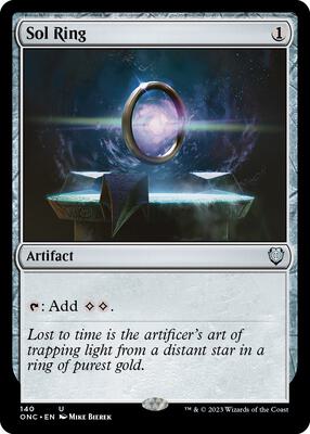 Sol Ring card from Commander: Phyrexia: All Will Be One