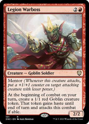 Legion Warboss card from Commander: Phyrexia: All Will Be One