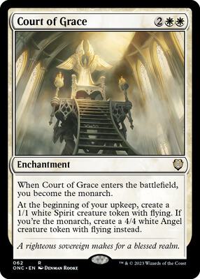 Court of Grace card from Commander: Phyrexia: All Will Be One