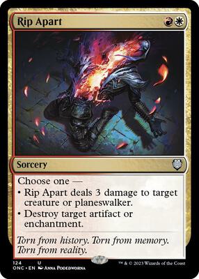 Rip Apart card from Commander: Phyrexia: All Will Be One