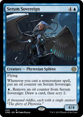 Serum Sovereign card from Phyrexia: All Will Be One