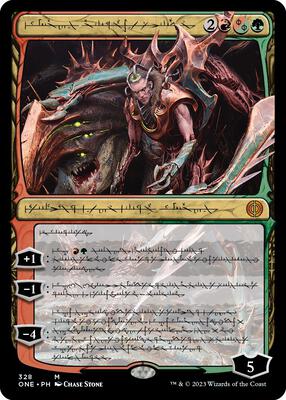 Lukka, Bound to Ruin (Phyrexian) card from Phyrexia: All Will Be One