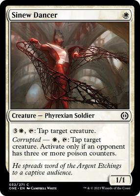 Sinew Dancer card from Phyrexia: All Will Be One