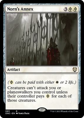 Norn's Annex card from Commander: Phyrexia: All Will Be One
