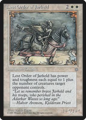 Lost Order of Jarkeld card from Ice Age