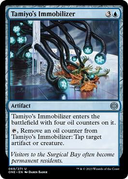 Tamiyo's Immobilizer card from Phyrexia: All Will Be One