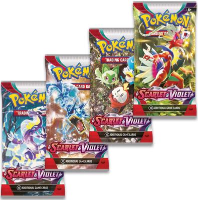 Scarlet & Violet Booster Pack Art Bundle [Set of 4] card from SV01: Scarlet & Violet Base Set