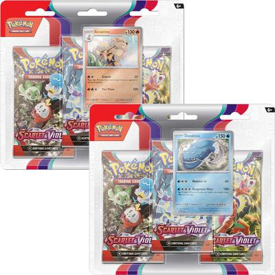 Scarlet & Violet 3 Pack Blister [Set of 2] card from SV01: Scarlet & Violet Base Set