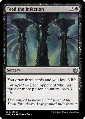 Feed the Infection card from Phyrexia: All Will Be One