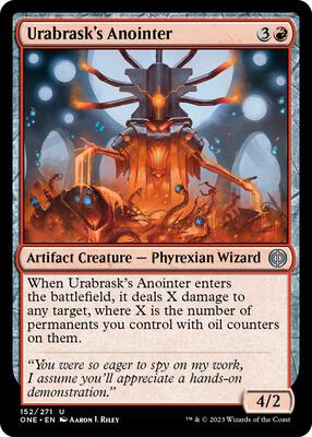 Urabrask's Anointer card from Phyrexia: All Will Be One