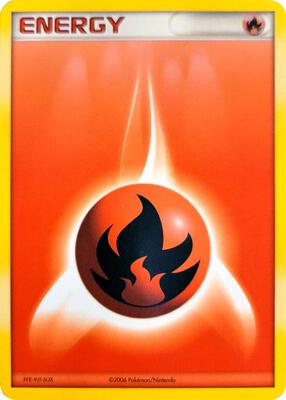 Fire Energy (2006 Unnumbered) card from League & Championship Cards