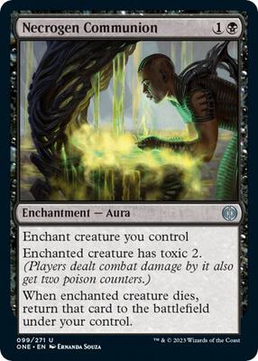 Necrogen Communion card from Phyrexia: All Will Be One