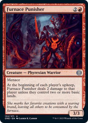 Furnace Punisher card from Phyrexia: All Will Be One