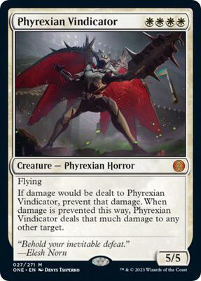 Phyrexian Vindicator card from Phyrexia: All Will Be One