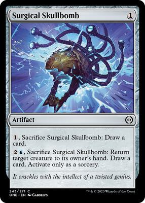 Surgical Skullbomb card from Phyrexia: All Will Be One