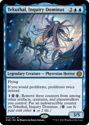 Tekuthal, Inquiry Dominus card from Phyrexia: All Will Be One