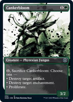 Cankerbloom (Showcase) card from Phyrexia: All Will Be One