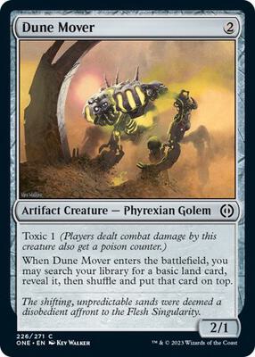 Dune Mover card from Phyrexia: All Will Be One