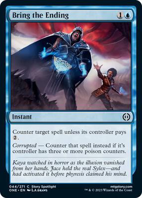 Bring the Ending card from Phyrexia: All Will Be One