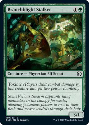 Branchblight Stalker card from Phyrexia: All Will Be One