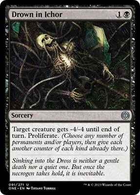 Drown in Ichor card from Phyrexia: All Will Be One
