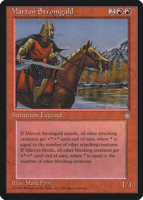 Marton Stromgald card from Ice Age