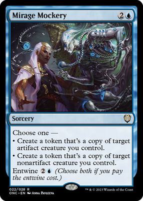 Mirage Mockery card from Commander: Phyrexia: All Will Be One
