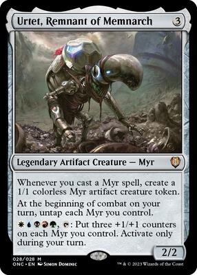Urtet, Remnant of Memnarch card from Commander: Phyrexia: All Will Be One
