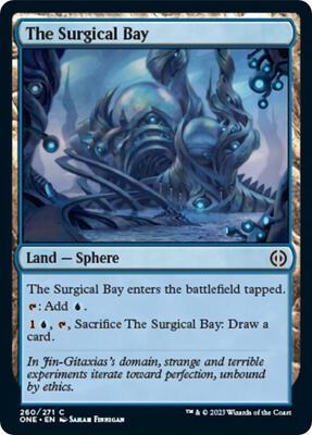 The Surgical Bay card from Phyrexia: All Will Be One