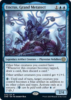 Unctus, Grand Metatect card from Phyrexia: All Will Be One