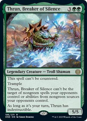 Thrun, Breaker of Silence card from Phyrexia: All Will Be One