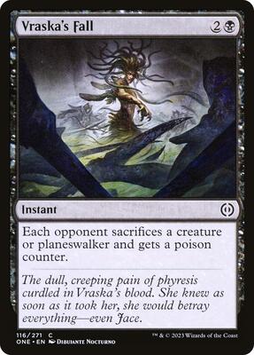 Vraska's Fall card from Phyrexia: All Will Be One