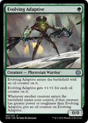 Evolving Adaptive card from Phyrexia: All Will Be One