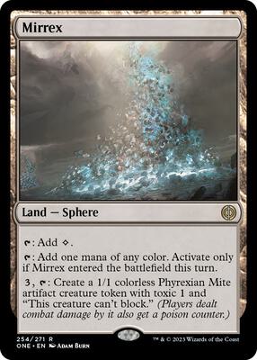 Mirrex card from Phyrexia: All Will Be One