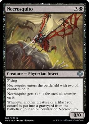 Necrosquito card from Phyrexia: All Will Be One