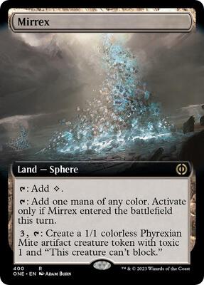 Mirrex (Extended Art) card from Phyrexia: All Will Be One