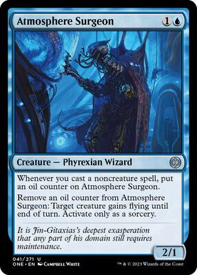 Atmosphere Surgeon card from Phyrexia: All Will Be One