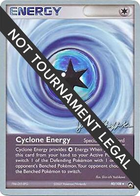 Cyclone Energy - 2007 (Jeremy Scharff-Kim) card from World Championship Decks