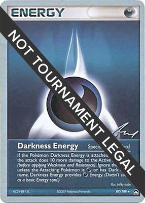 Darkness Energy - 2007 (Tom Roos) card from World Championship Decks