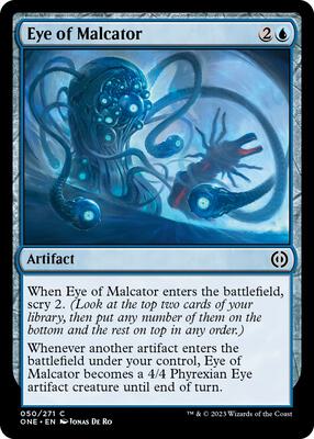 Eye of Malcator card from Phyrexia: All Will Be One