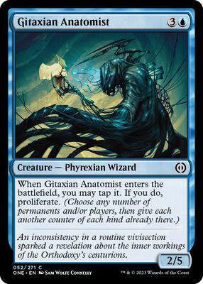 Gitaxian Anatomist card from Phyrexia: All Will Be One