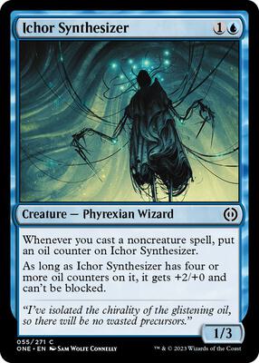 Ichor Synthesizer card from Phyrexia: All Will Be One